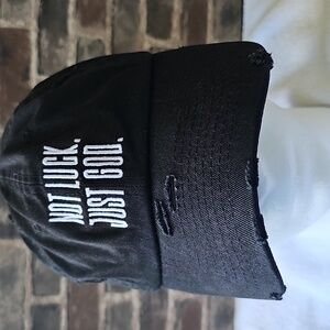 KBETHOS Black Hat with Tan Label